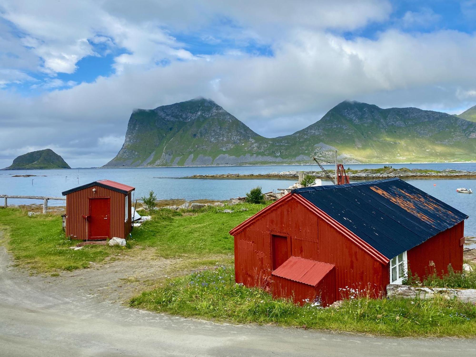 Haukland Camp Cabin Leknes Exterior foto